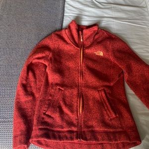 North face women’s thick zip up